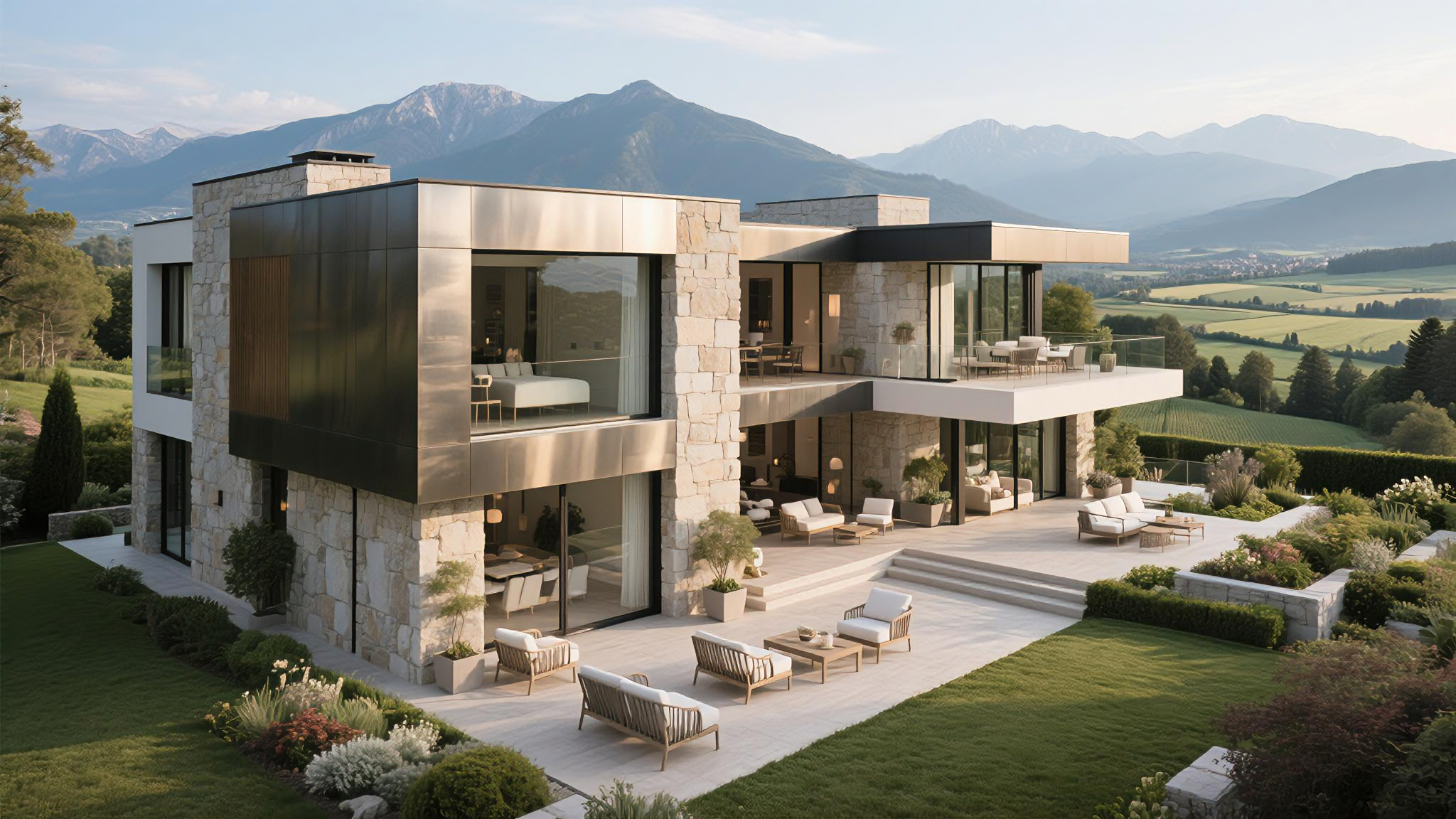 The 70-Year Modular Villa: Engineering Time as a Material